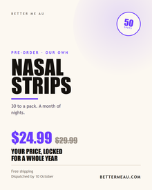 BMA Nasal Strips 30 Pack — Pre-order