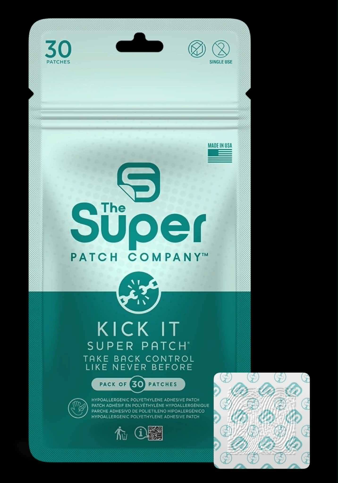 KICK IT Patch – Willpower Support