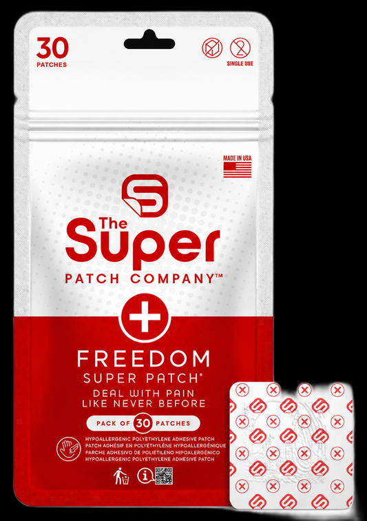 FREEDOM Super Patch – Pain Relief, pack of 30 patches