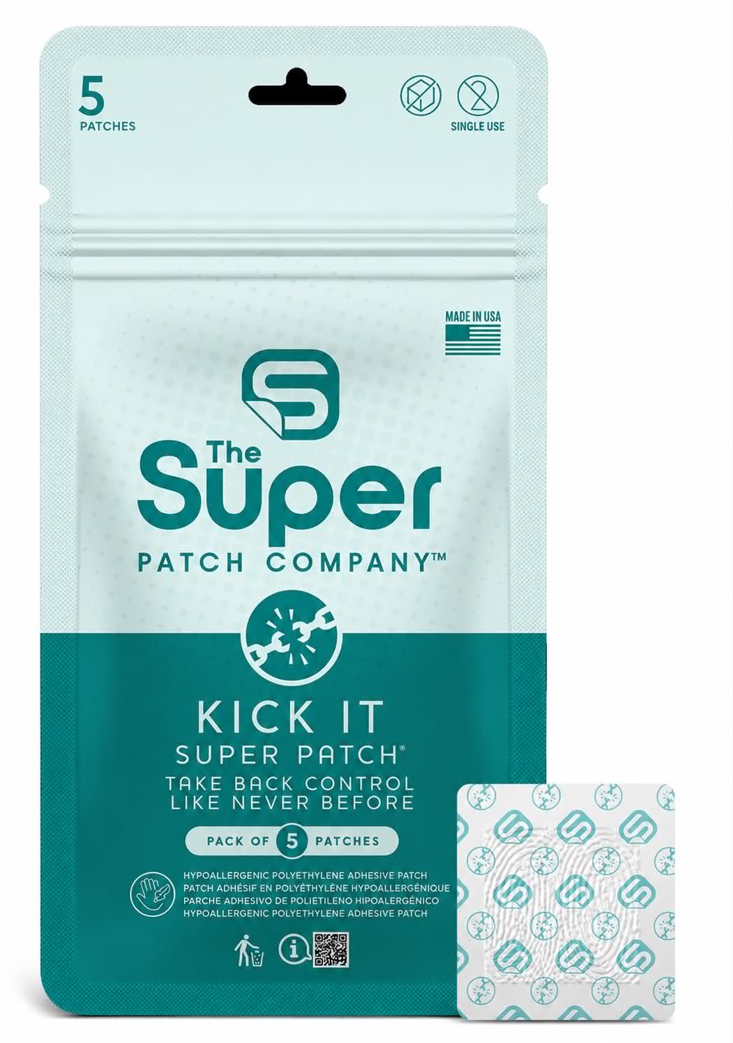 KICK IT Patch – Willpower Support