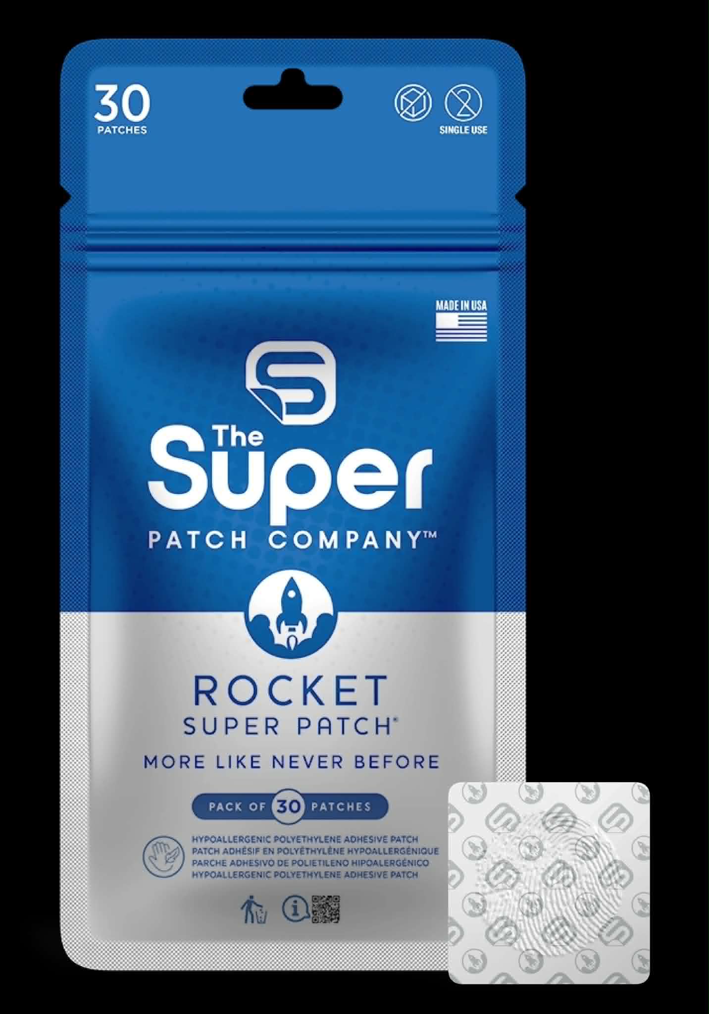 ROCKET Patch – Men's Vitality